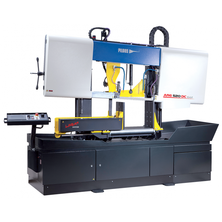 Gravitation Saw Band cutting machine Pilous ARG 520 DC S.A.F.